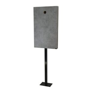 Μονό stand με δυο επιφάνειες τσιμέντο για 43'' tv