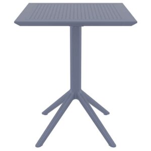 Τραπέζι τερτάγωνο Sky Dark Grey 60