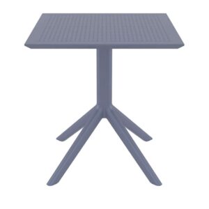Τραπέζι τερτάγωνο Sky Dark Grey 70