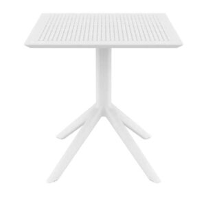 Τραπέζι τερτάγωνο Sky White 70